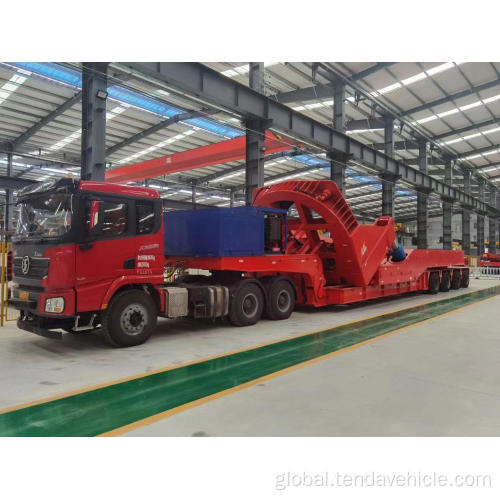 Special Purpose Semitrailer Wind Turbine Blade Transport Trailer Factory